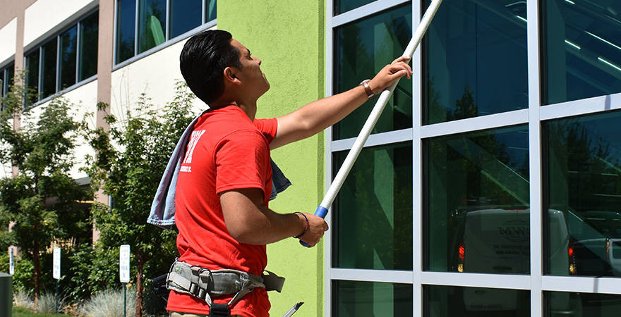 Professional Window Cleaning - Construction Services